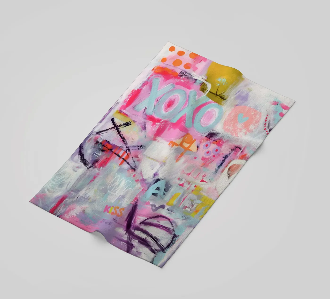 Kiss and hug Strandtuch von Carinaprint