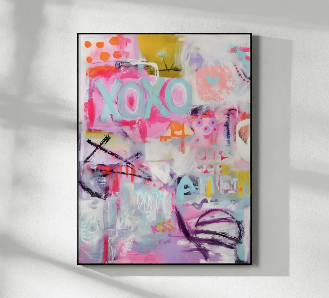 Kiss and hug Acryl-Glas von Carinaprint