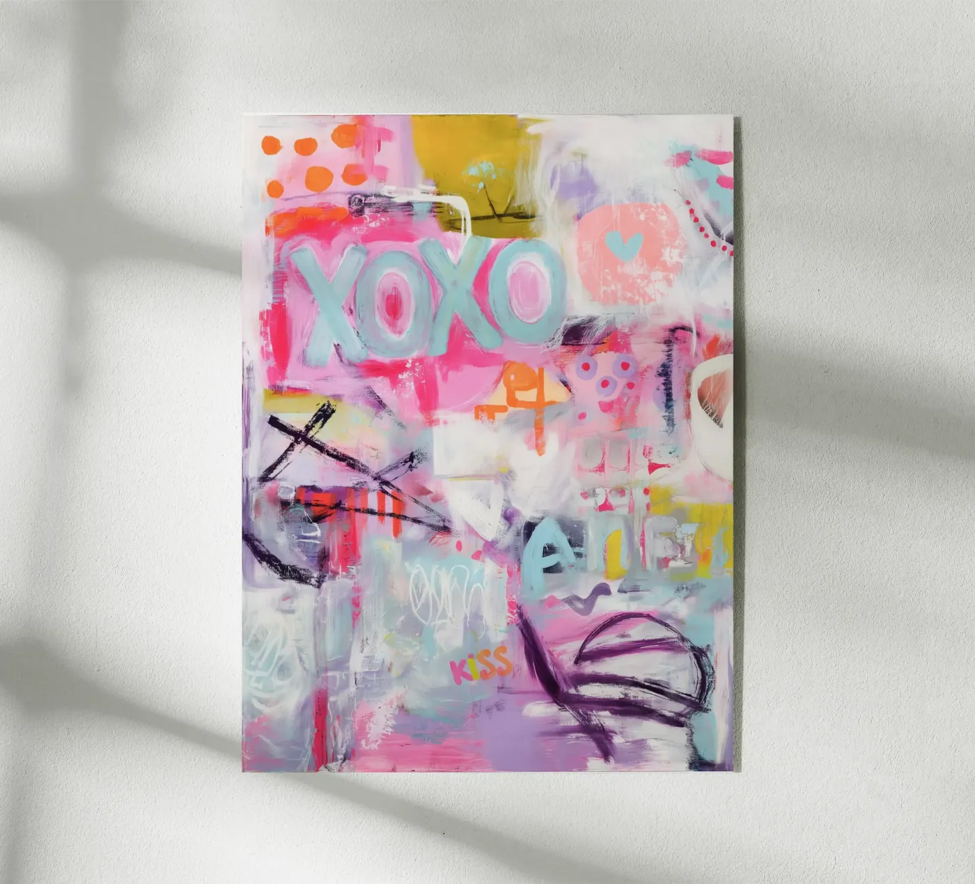 Kiss and hug Acryl-Glas von Carinaprint