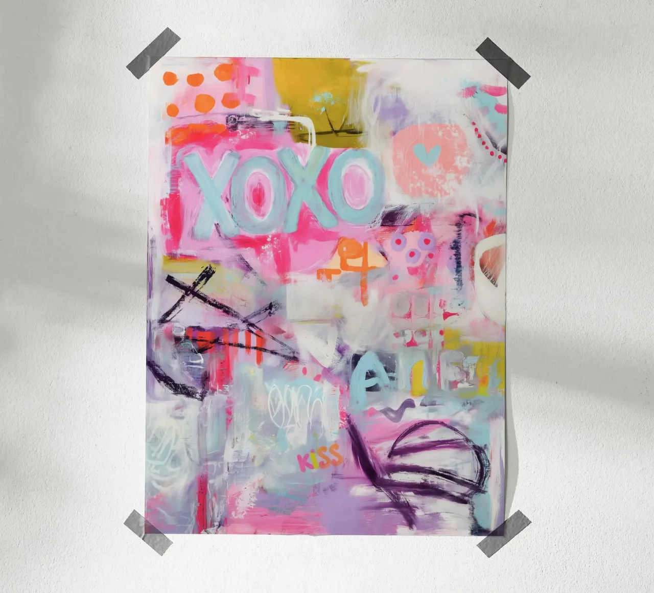 Bacio e abbraccio poster da Carinaprint