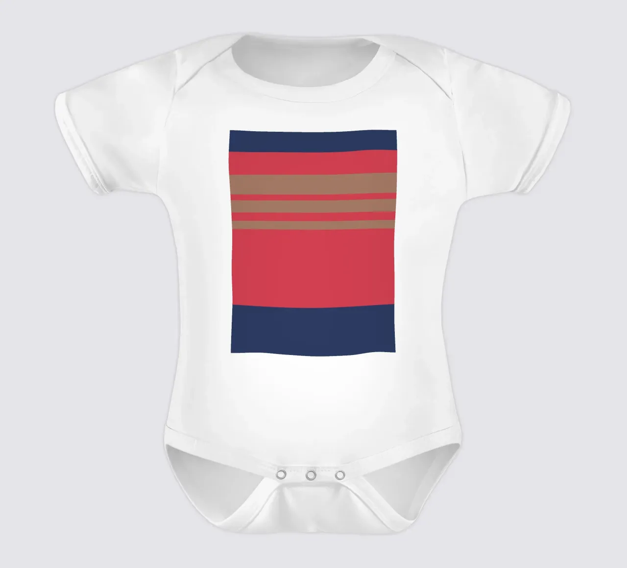 l'automne à Nice. Colorblock. body neonato maniche corte da FRICKE DESIGN