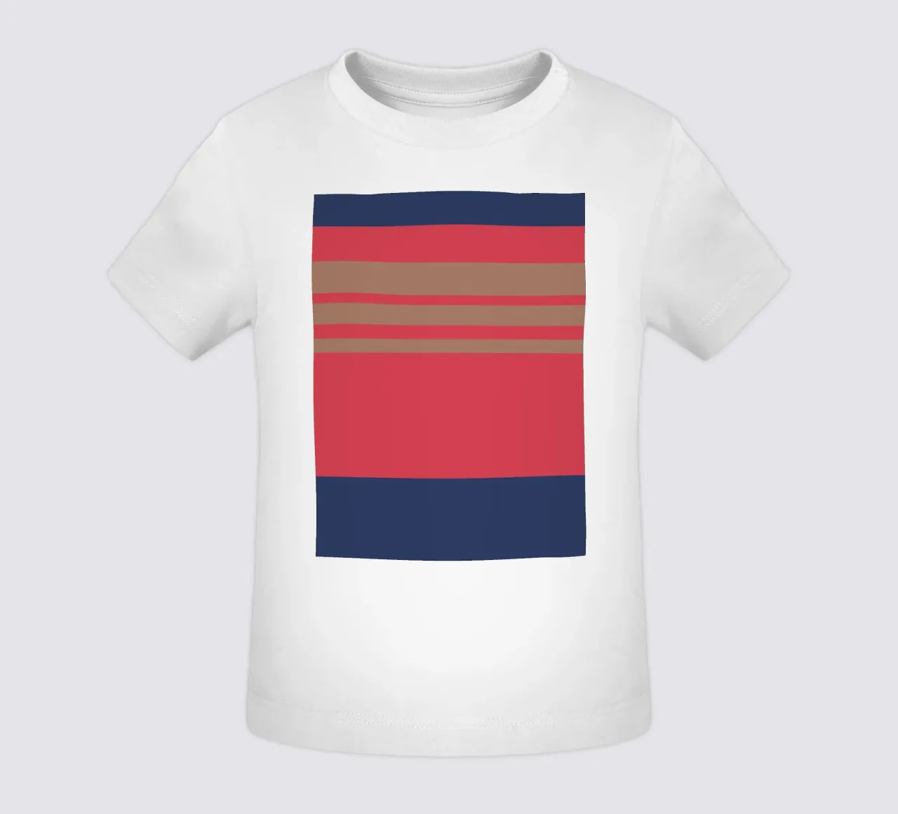 l'automne à Nice. Colorblock. maglietta neonato da FRICKE DESIGN