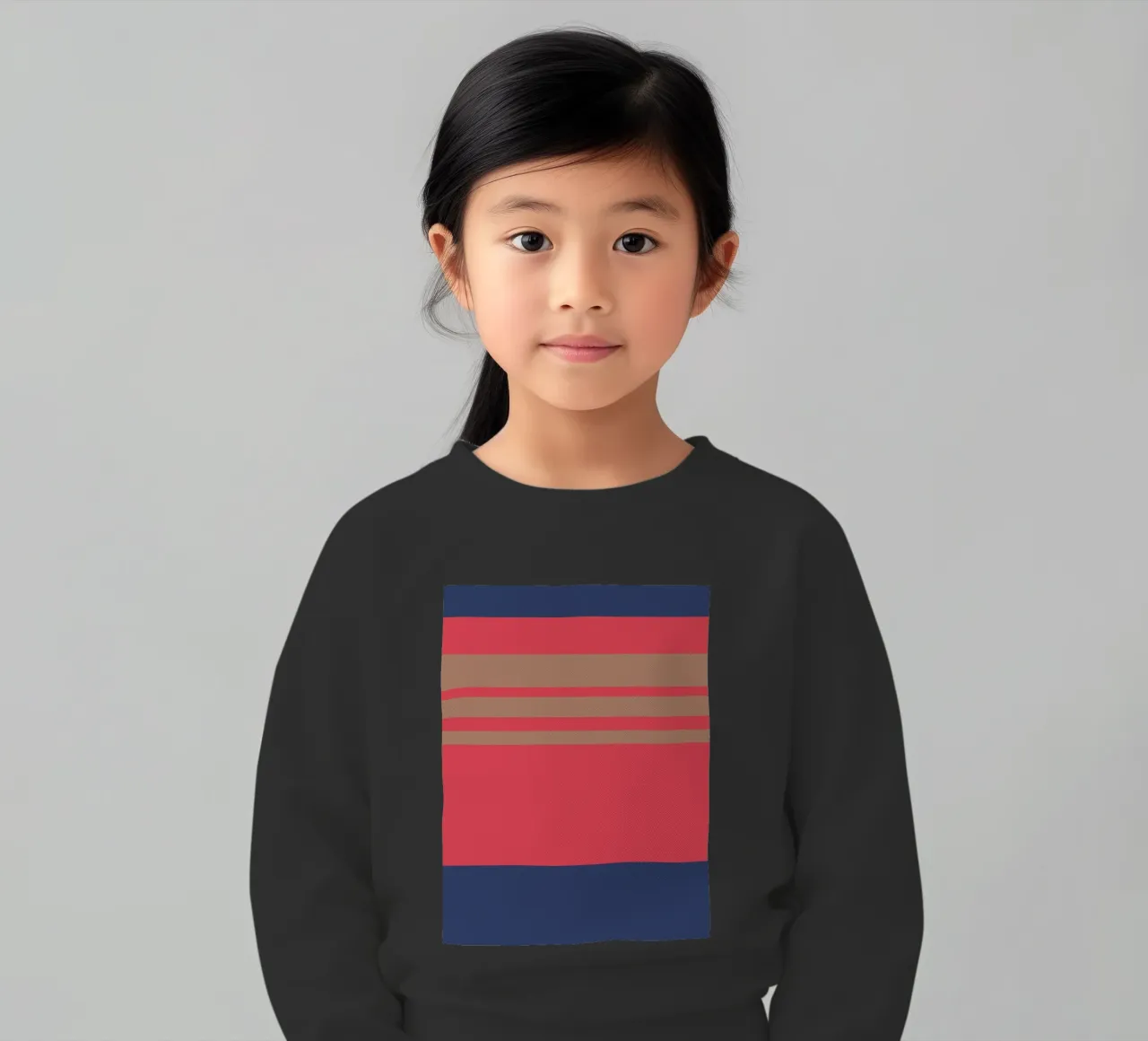 l'automne à Nice. Colorblock. felpa bambino da FRICKE DESIGN