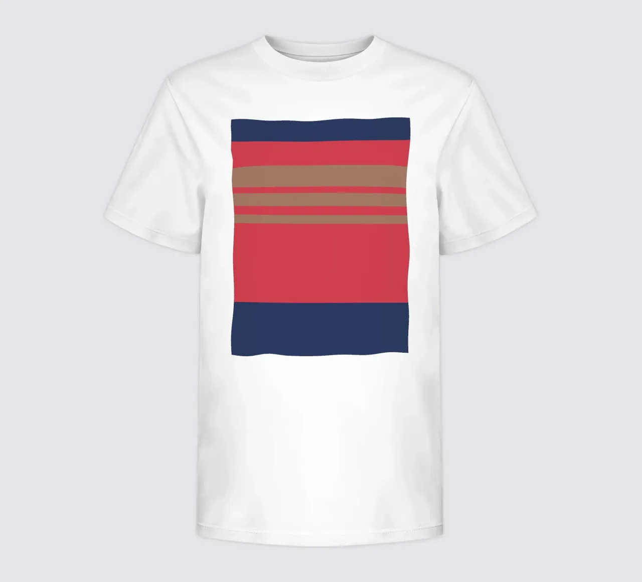 l'automne à Nice. Colorblock. t-shirt bambini da FRICKE DESIGN