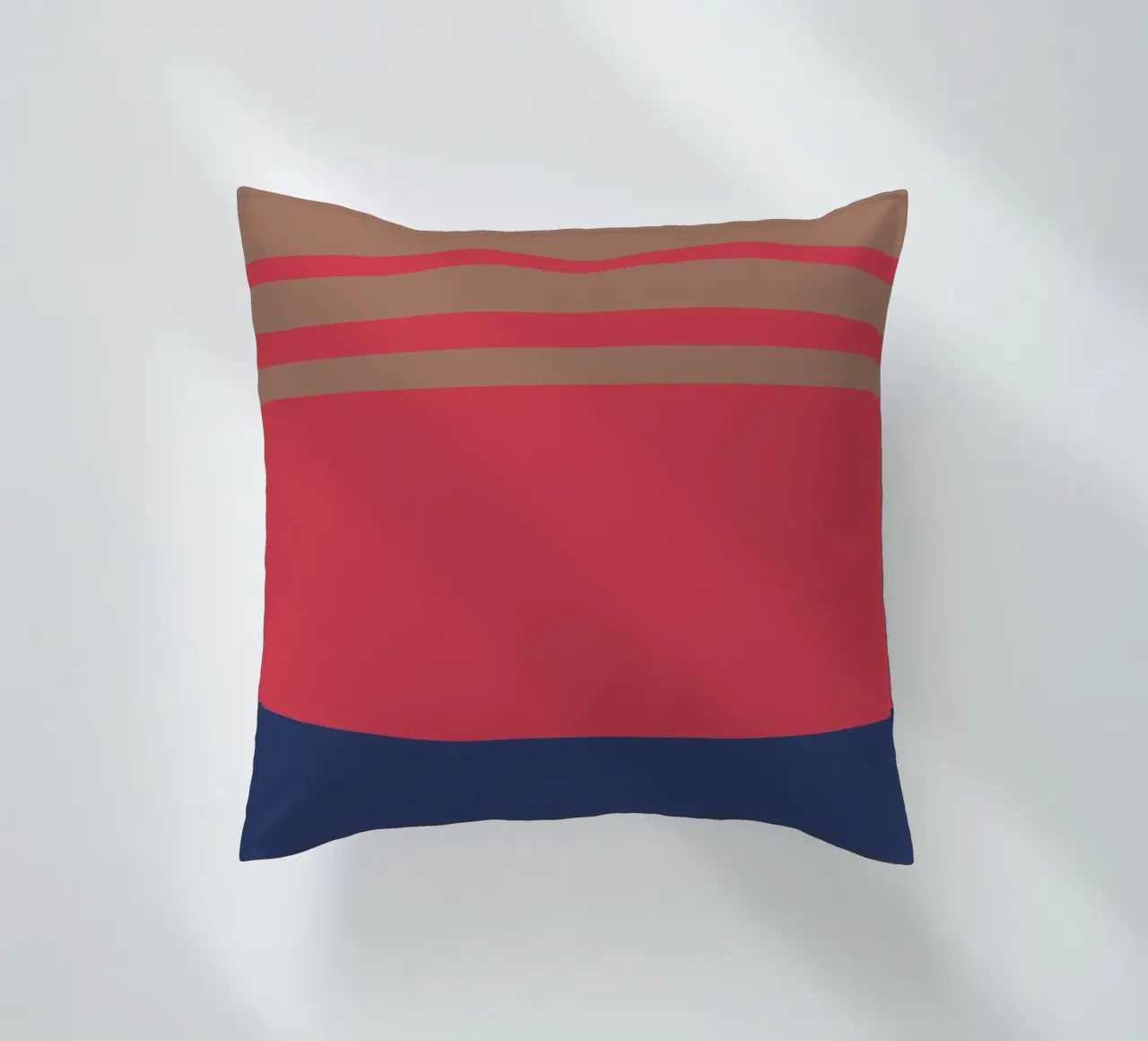 l'automne à Nice. Colorblock. cuscino da FRICKE DESIGN