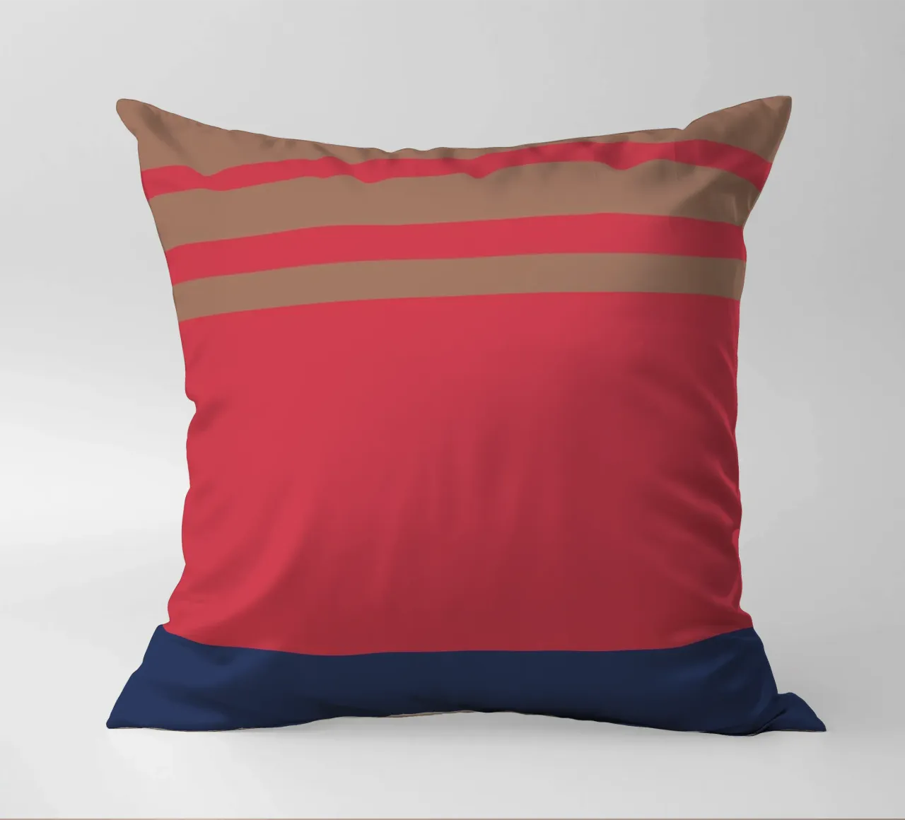 l'automne à Nice. Colorblock. cuscino da FRICKE DESIGN