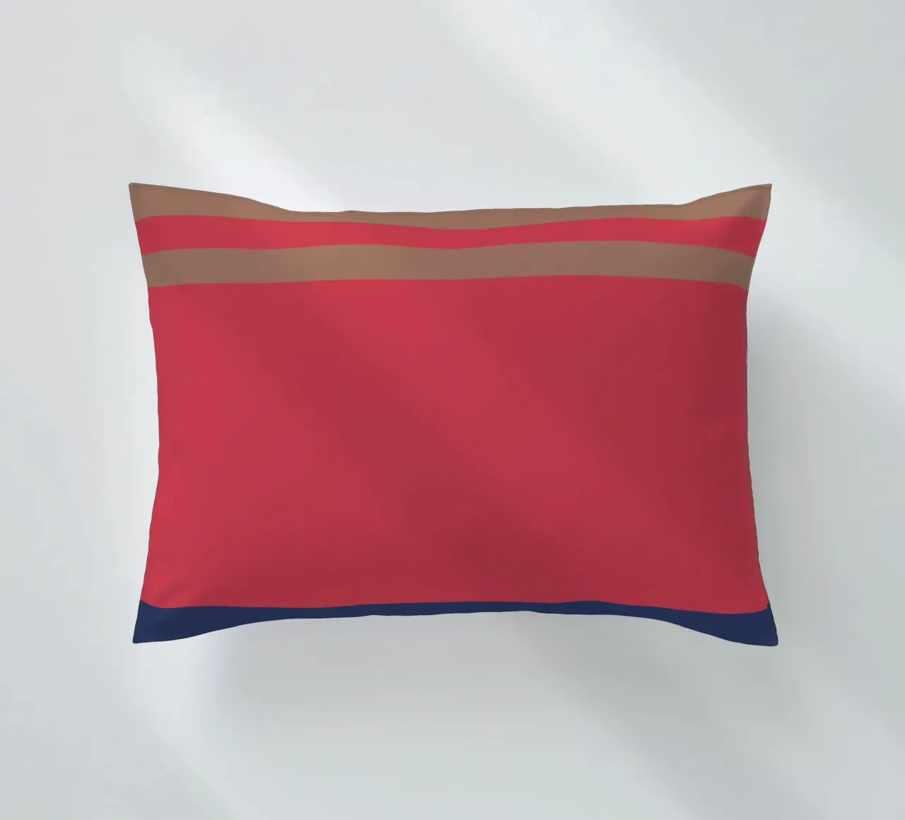 l'automne à Nice. Colorblock. cuscino da FRICKE DESIGN