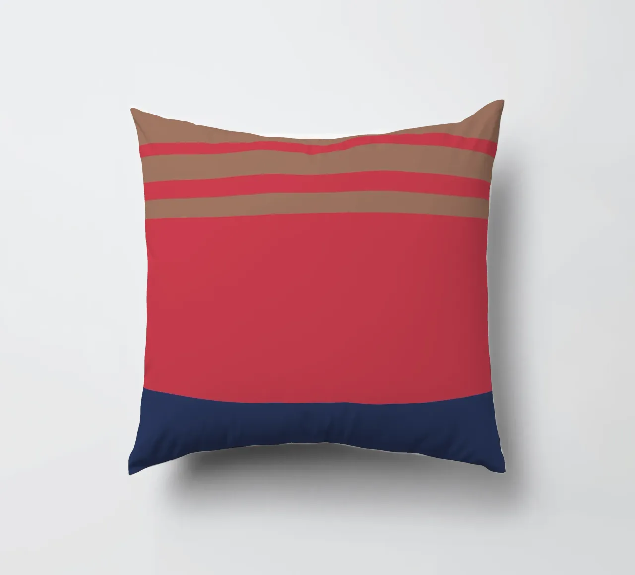 l'automne à Nice. Colorblock. cuscino da FRICKE DESIGN