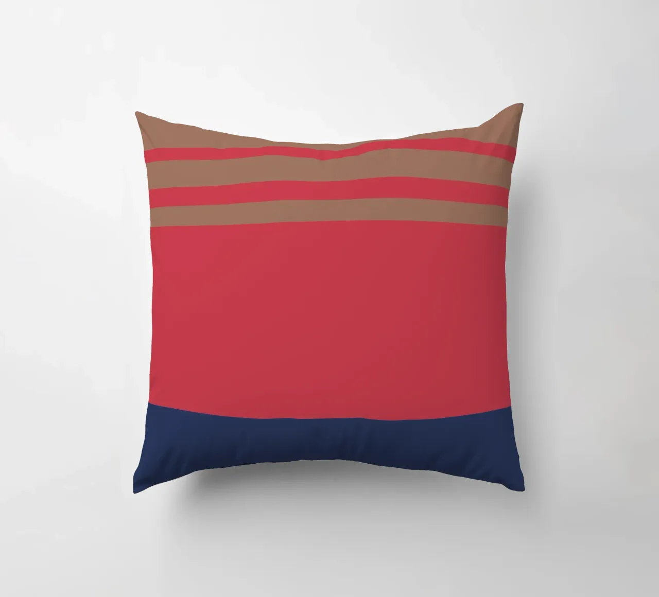 l'automne à Nice. Colorblock. cuscino da FRICKE DESIGN