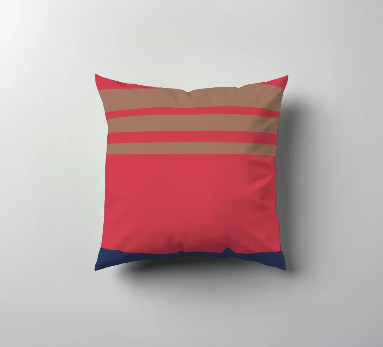 l'automne à Nice. Colorblock. cuscino da FRICKE DESIGN