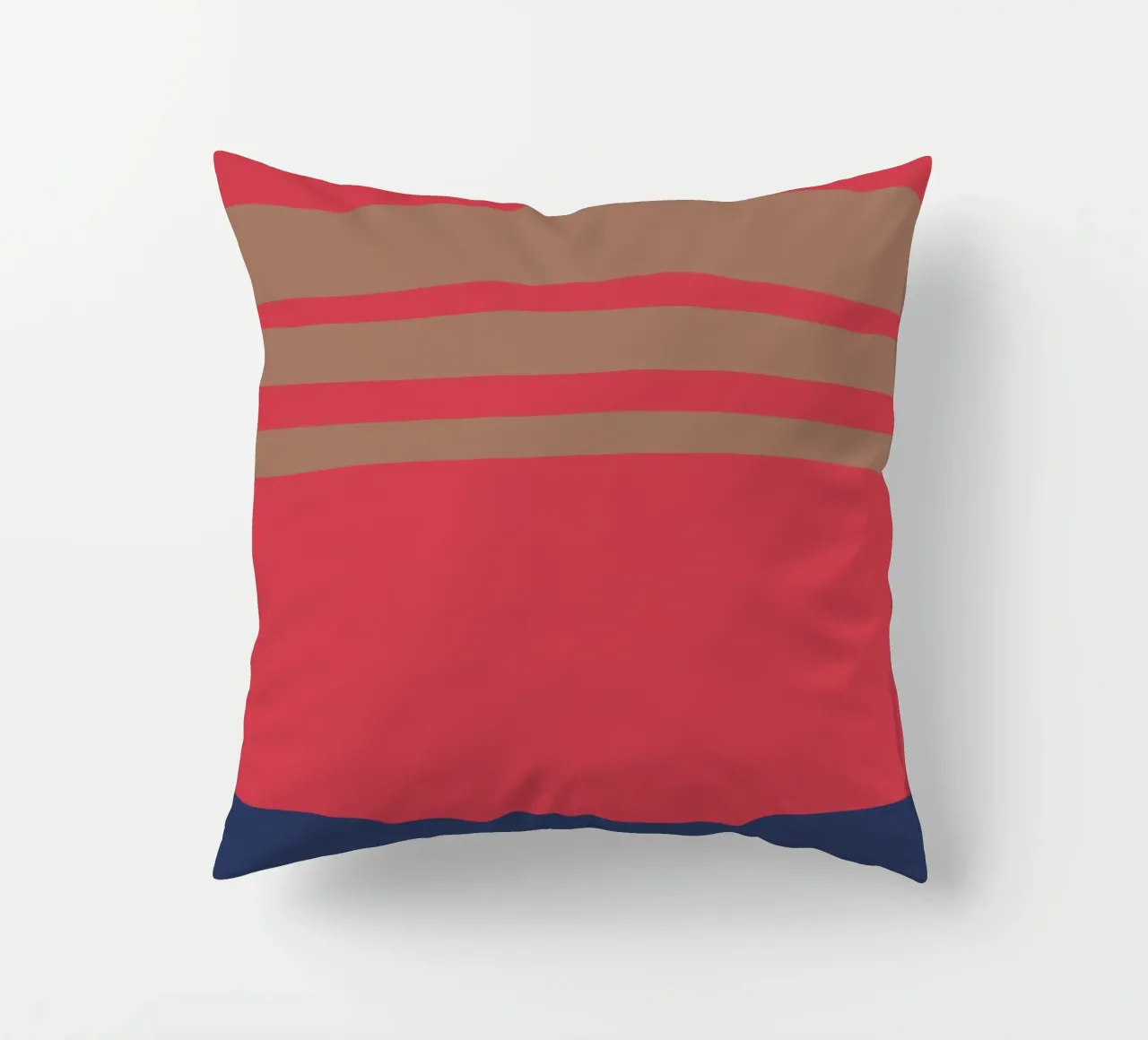 l'automne à Nice. Colorblock. cuscino da FRICKE DESIGN