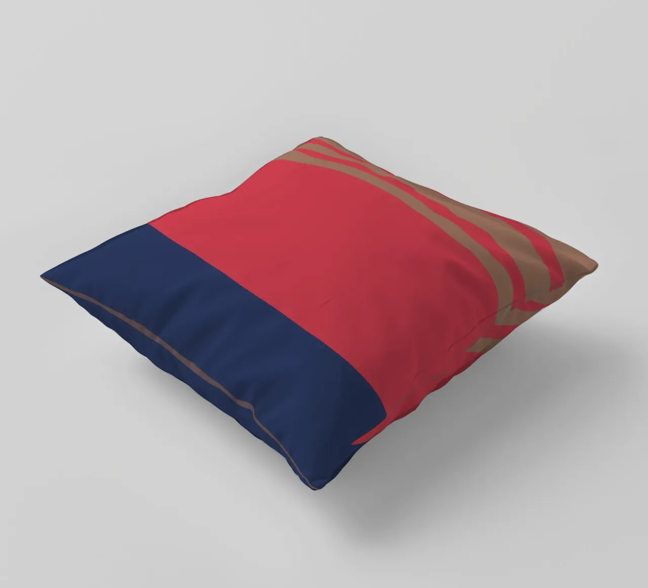 l'automne à Nice. Colorblock. cuscino da FRICKE DESIGN