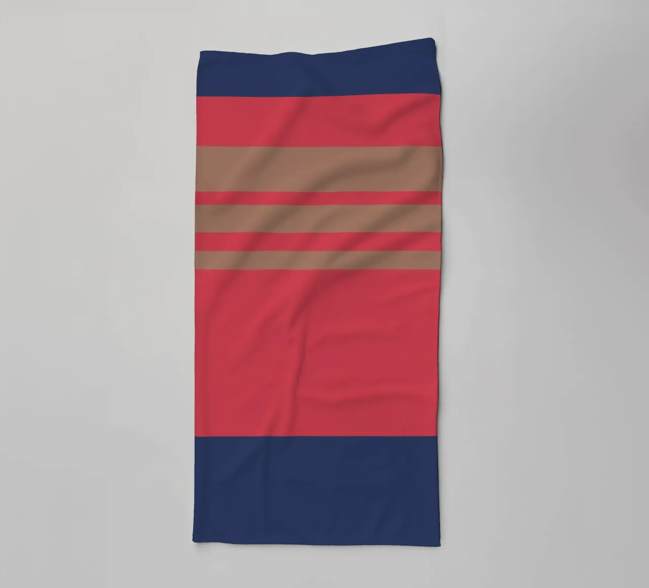 l'automne à Nice. Colorblock. towel by FRICKE DESIGN