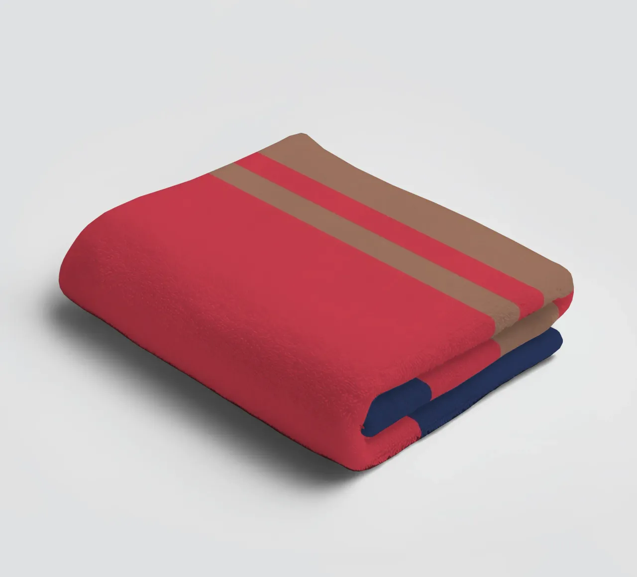 l'automne à Nice. Colorblock. towel by FRICKE DESIGN