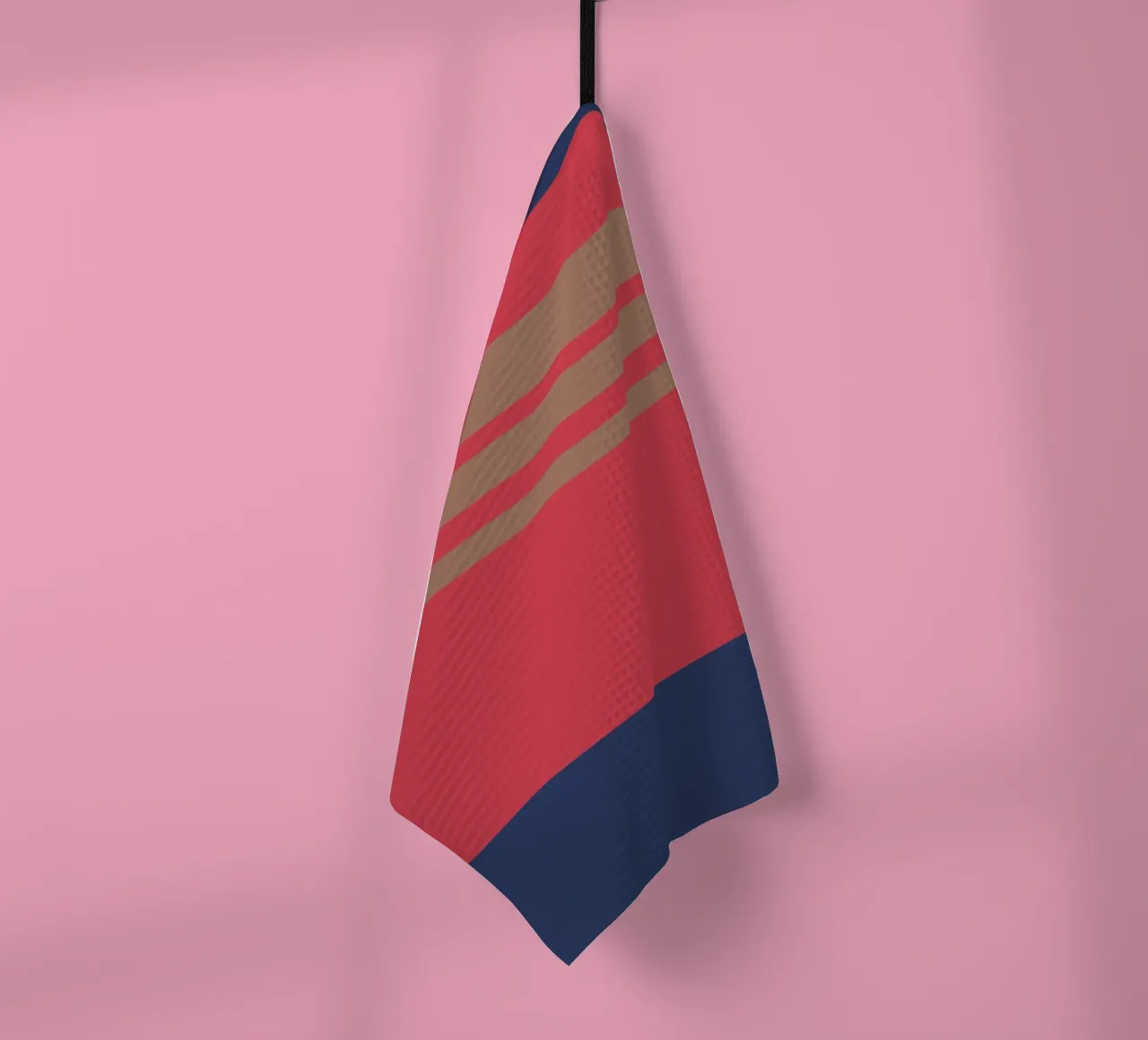 l'automne à Nice. Colorblock. torchon de FRICKE DESIGN