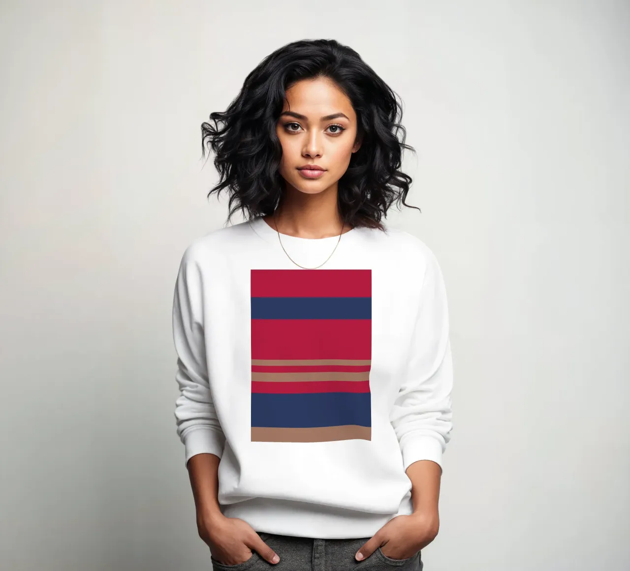Faro. Colorblock. felpa da FRICKE DESIGN