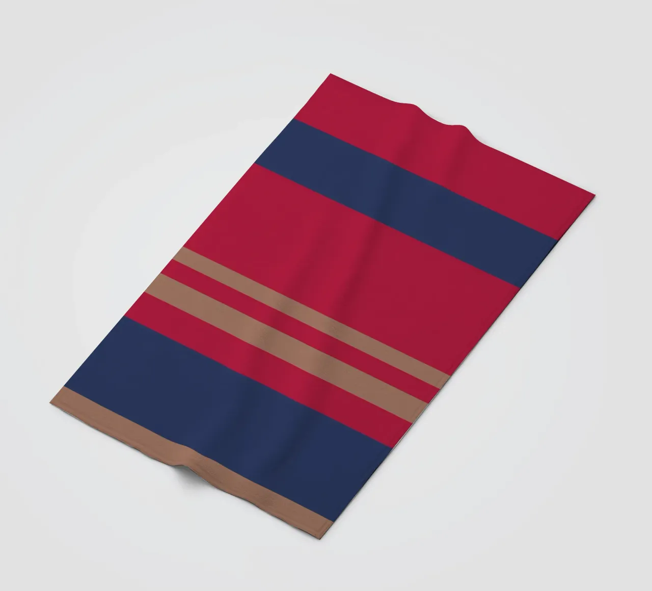 Faro. Colorblock. coperta in pile da FRICKE DESIGN
