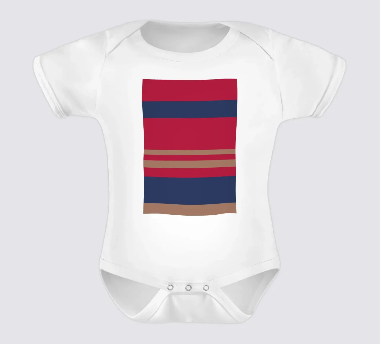 Faro. Colorblock. body neonato maniche corte da FRICKE DESIGN