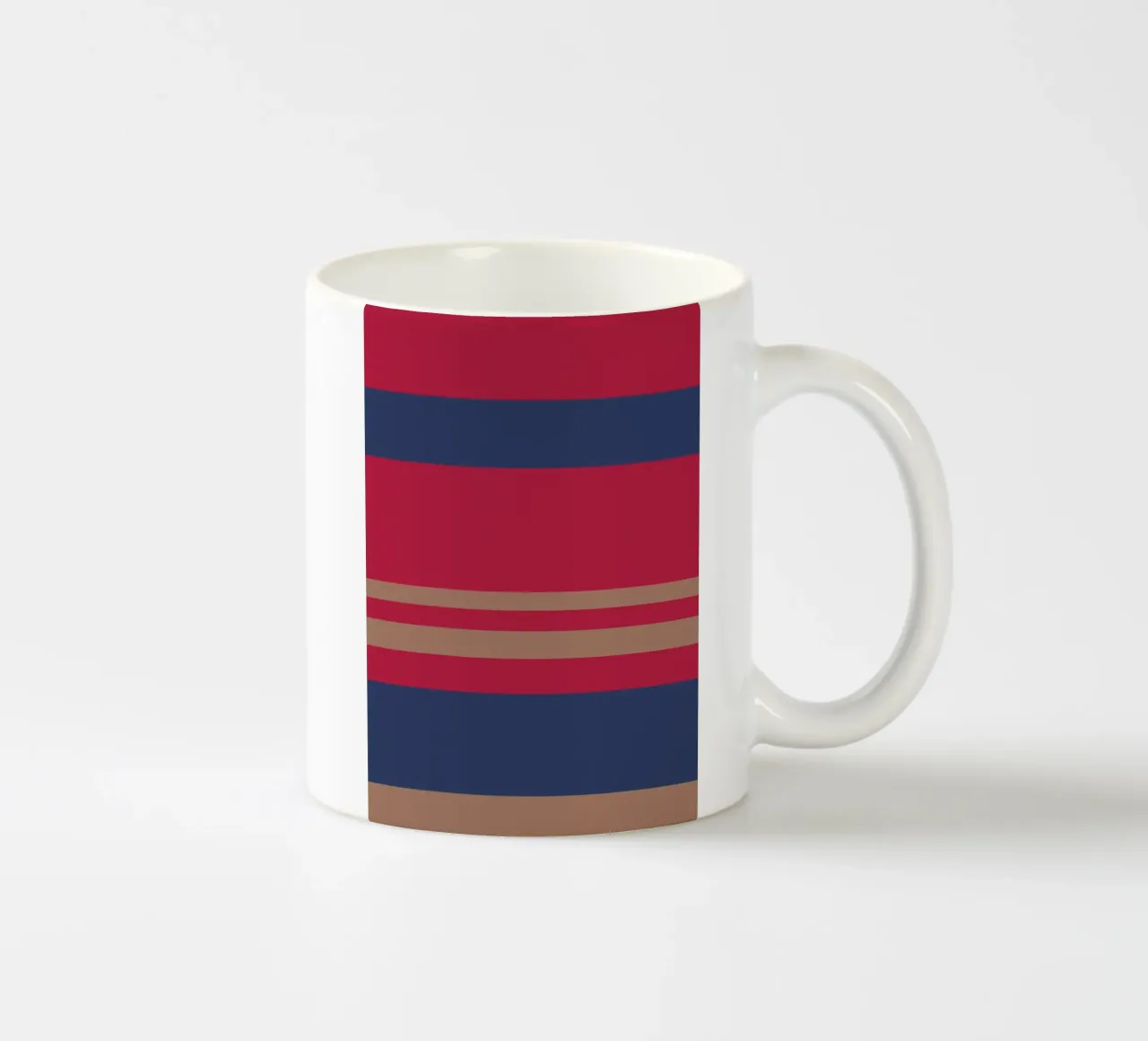Faro. Colorblock. tazza in ceramica da FRICKE DESIGN