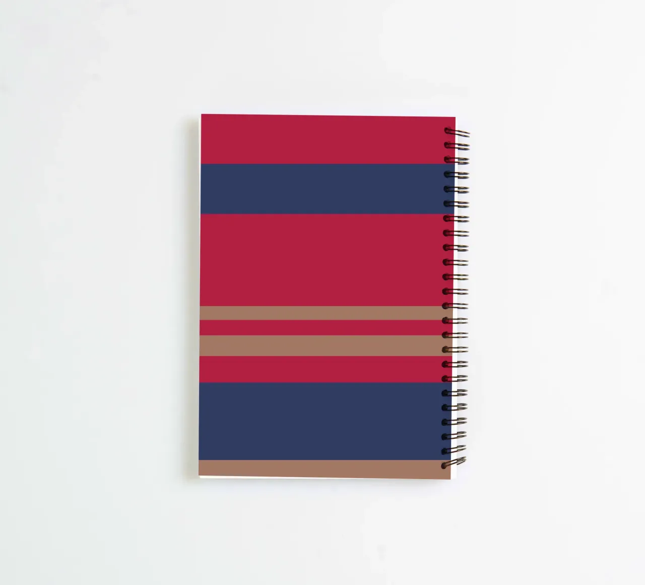 Faro. Colorblock. spiral notebook by FRICKE DESIGN