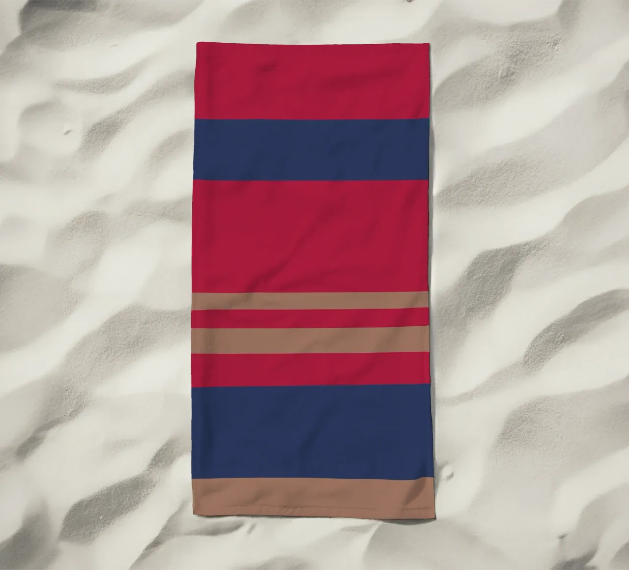 Faro. Colorblock. telo mare da FRICKE DESIGN