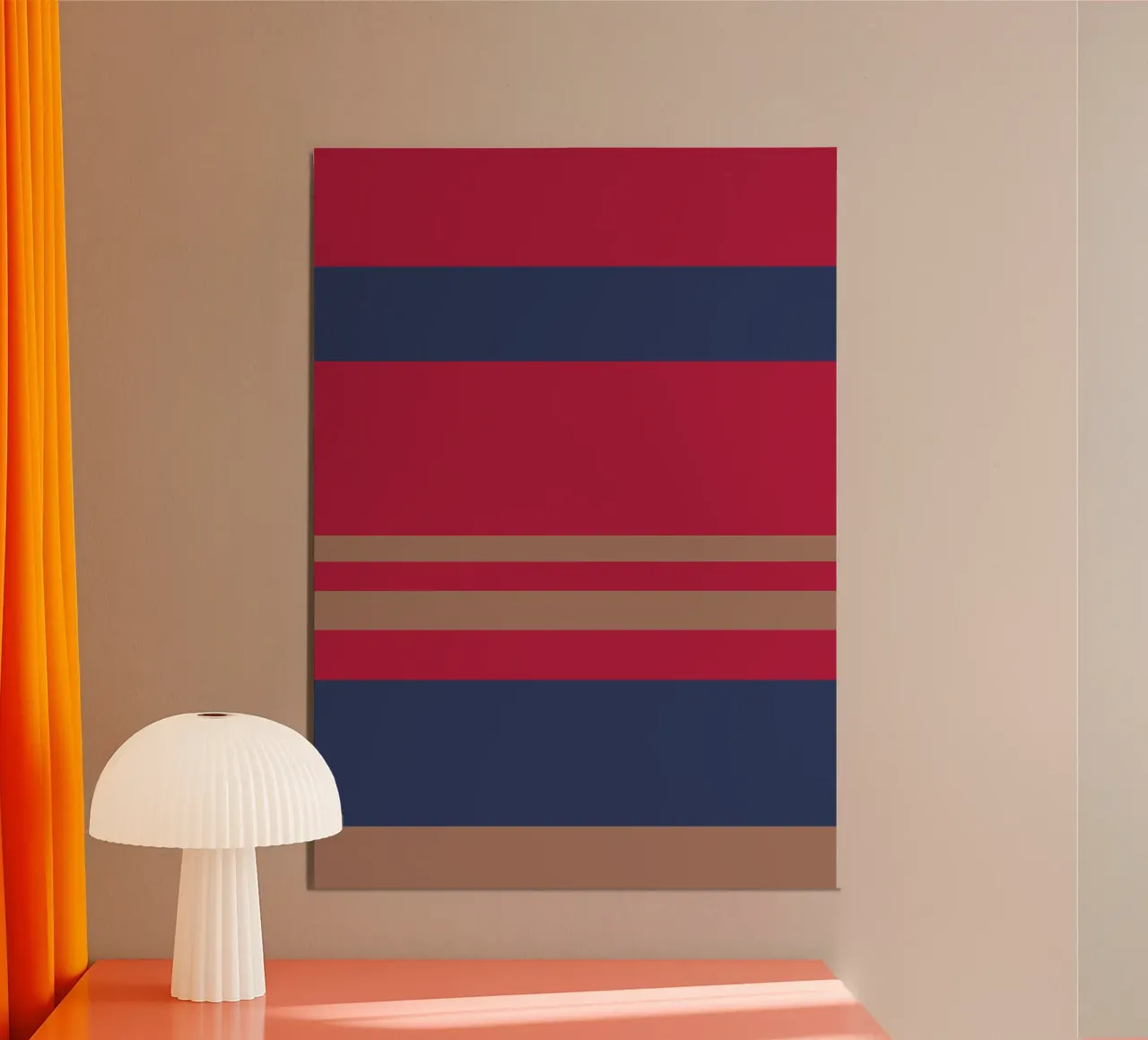 Faro. Colorblock. alluminio dibond da FRICKE DESIGN