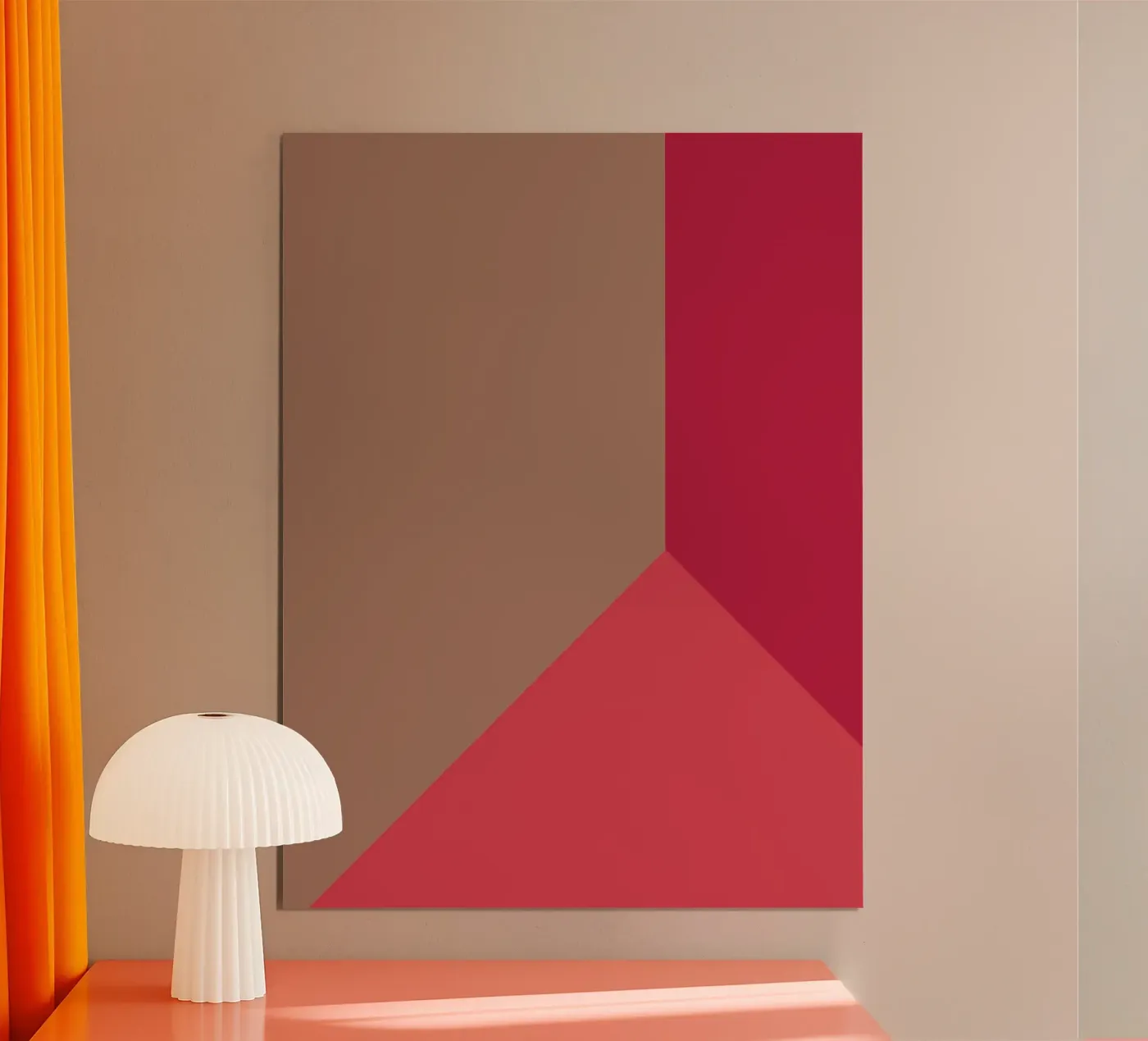 Madrid | colorblock poster da FRICKE DESIGN