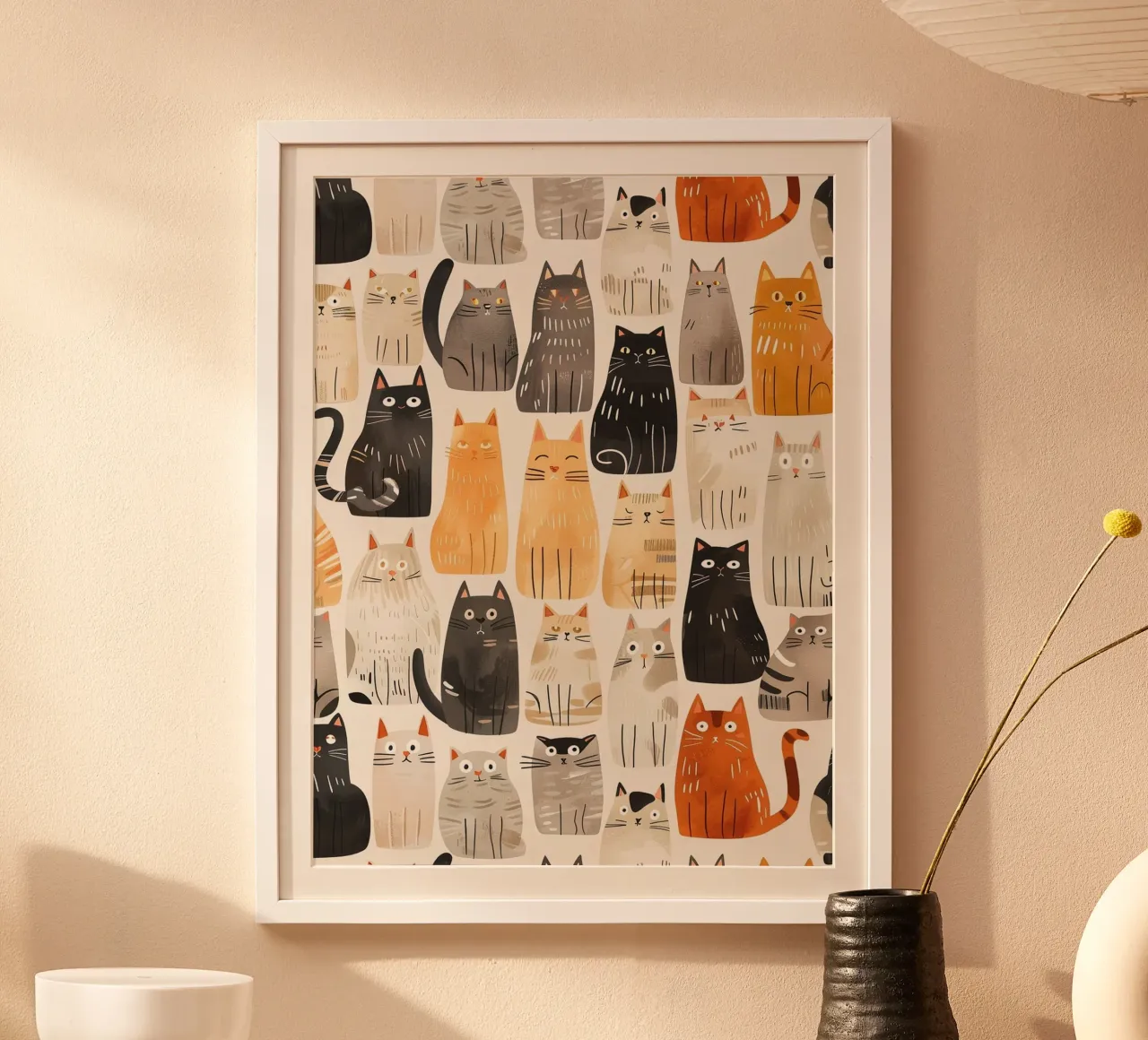 Cat Parade poster by wonderfolk