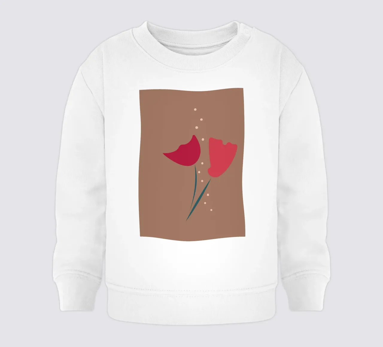 season change. Trendfarben Herbst/Winter 2025 felpa neonato da FRICKE DESIGN