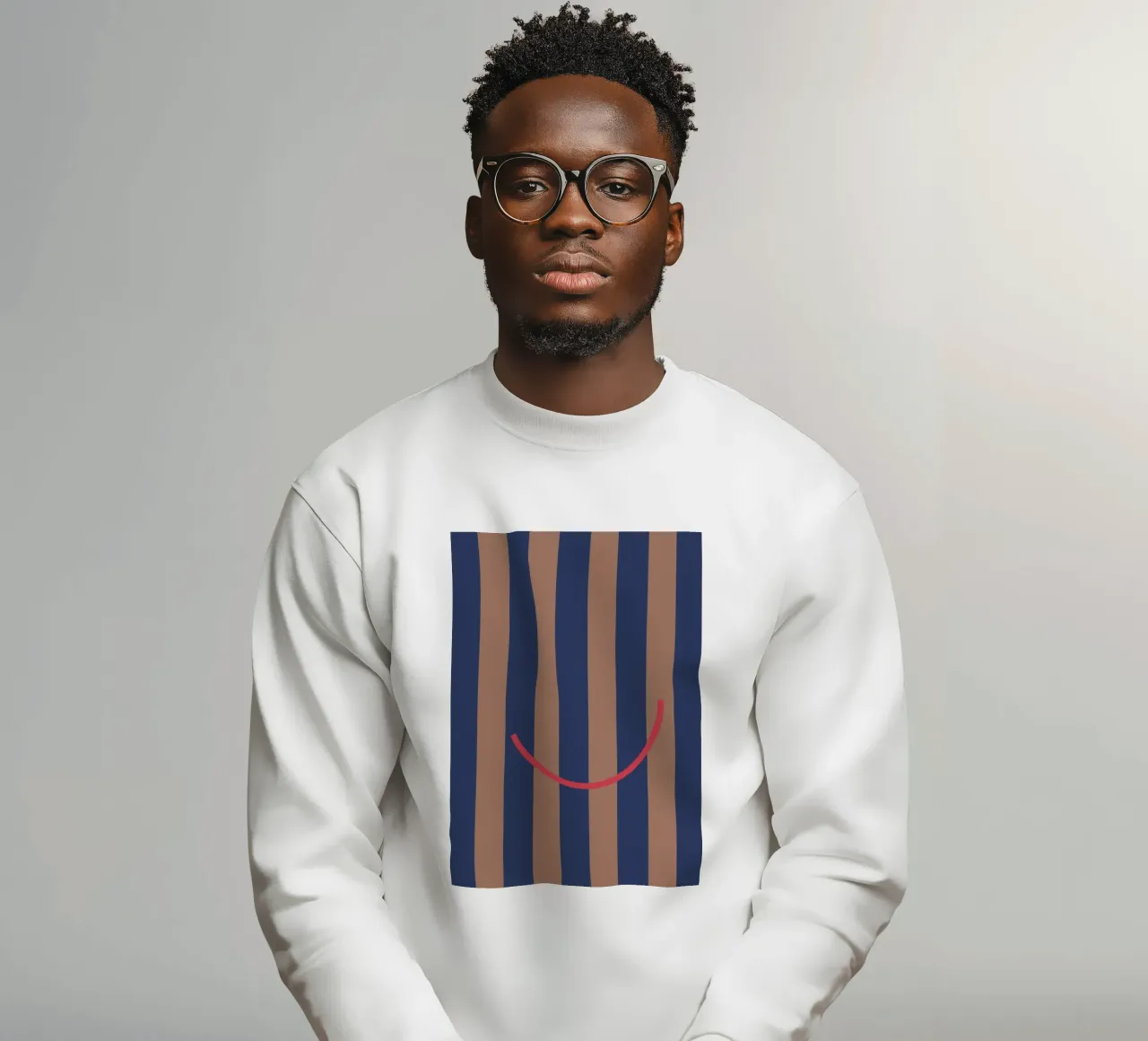 smile. Trendfarben Herbst/Winter 2025. felpa da FRICKE DESIGN