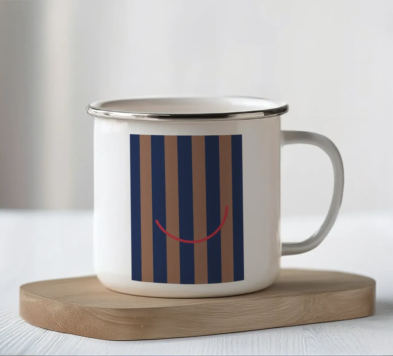 smile. Trendfarben Herbst/Winter 2025. tazza in smalto da FRICKE DESIGN
