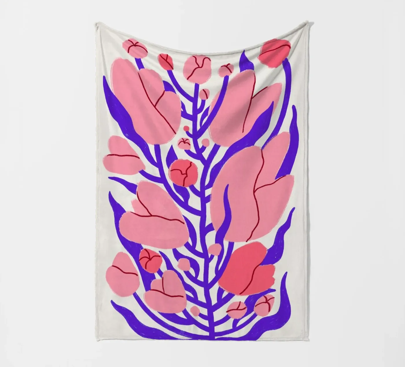 Summer Bloom Fleecedecke von Pure