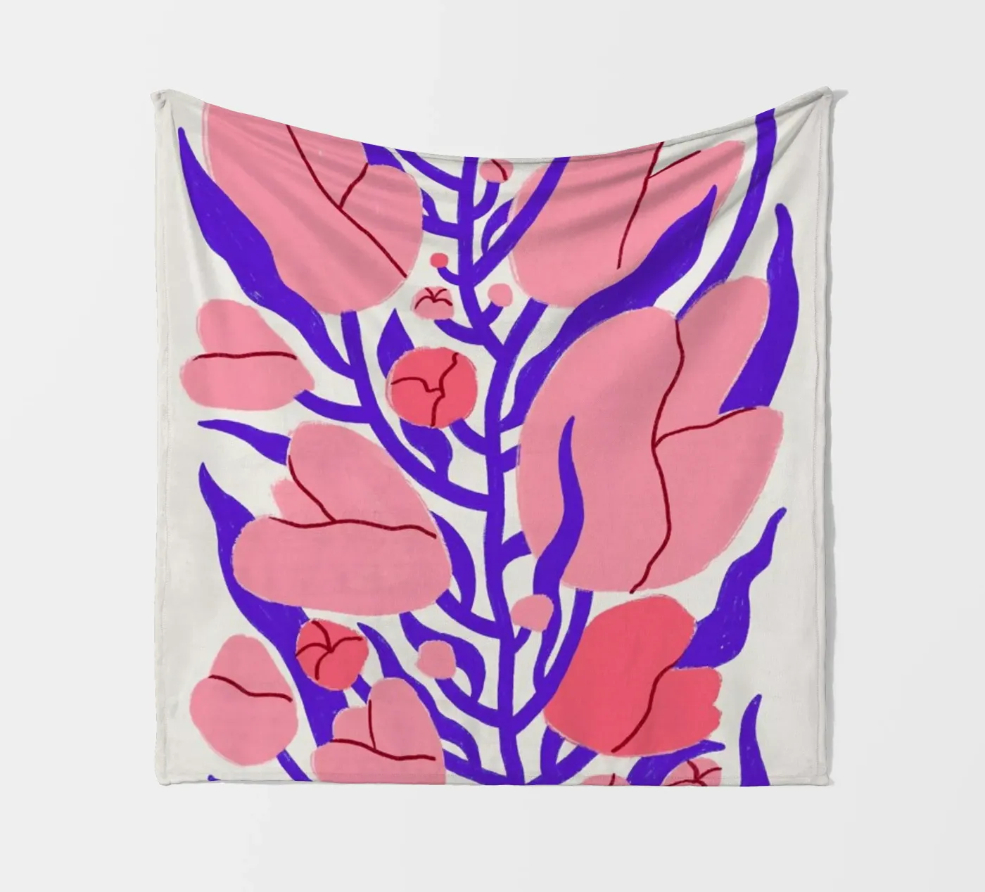 Summer Bloom Fleecedecke von Pure