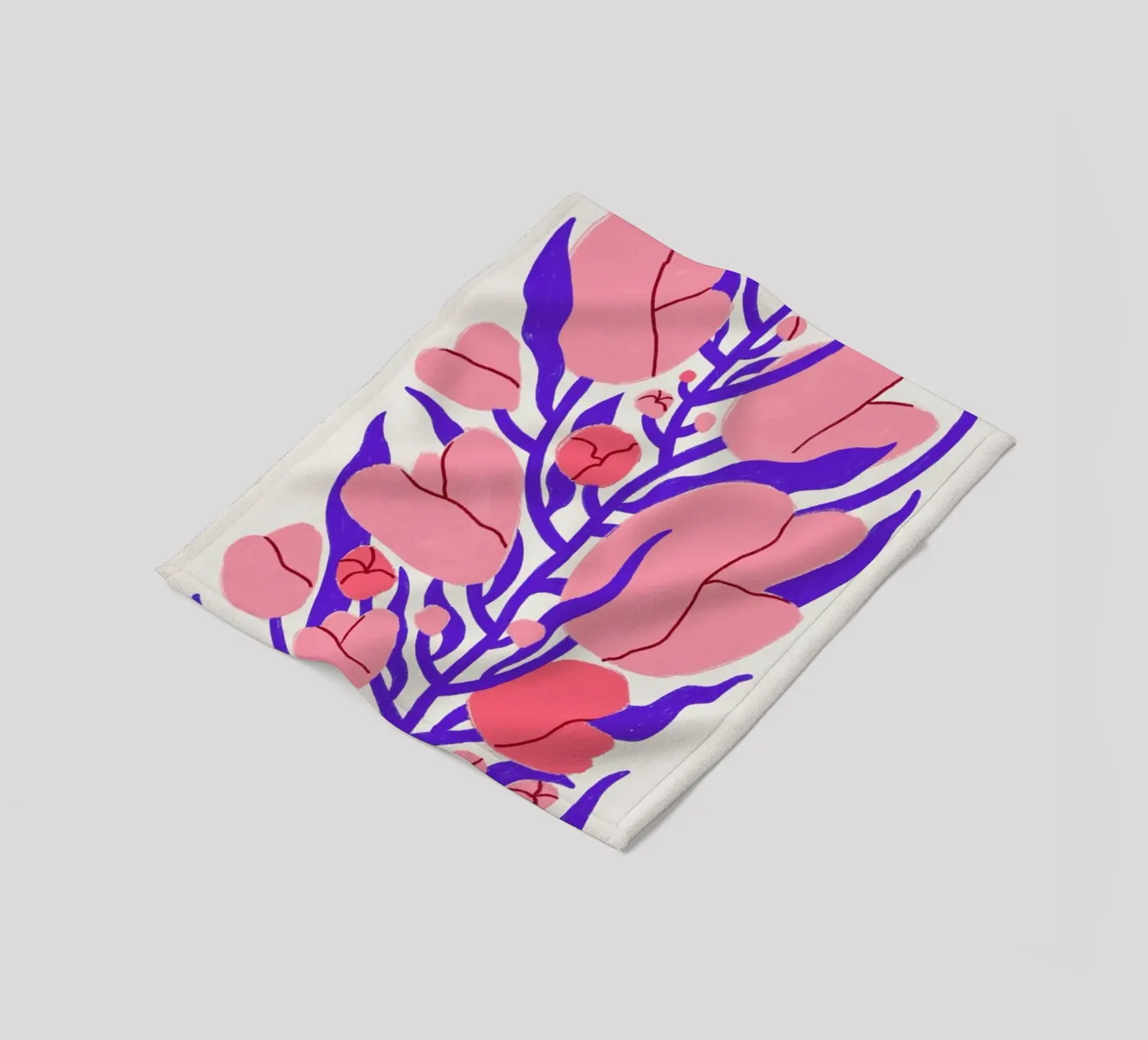 Summer Bloom Fleecedecke von Pure