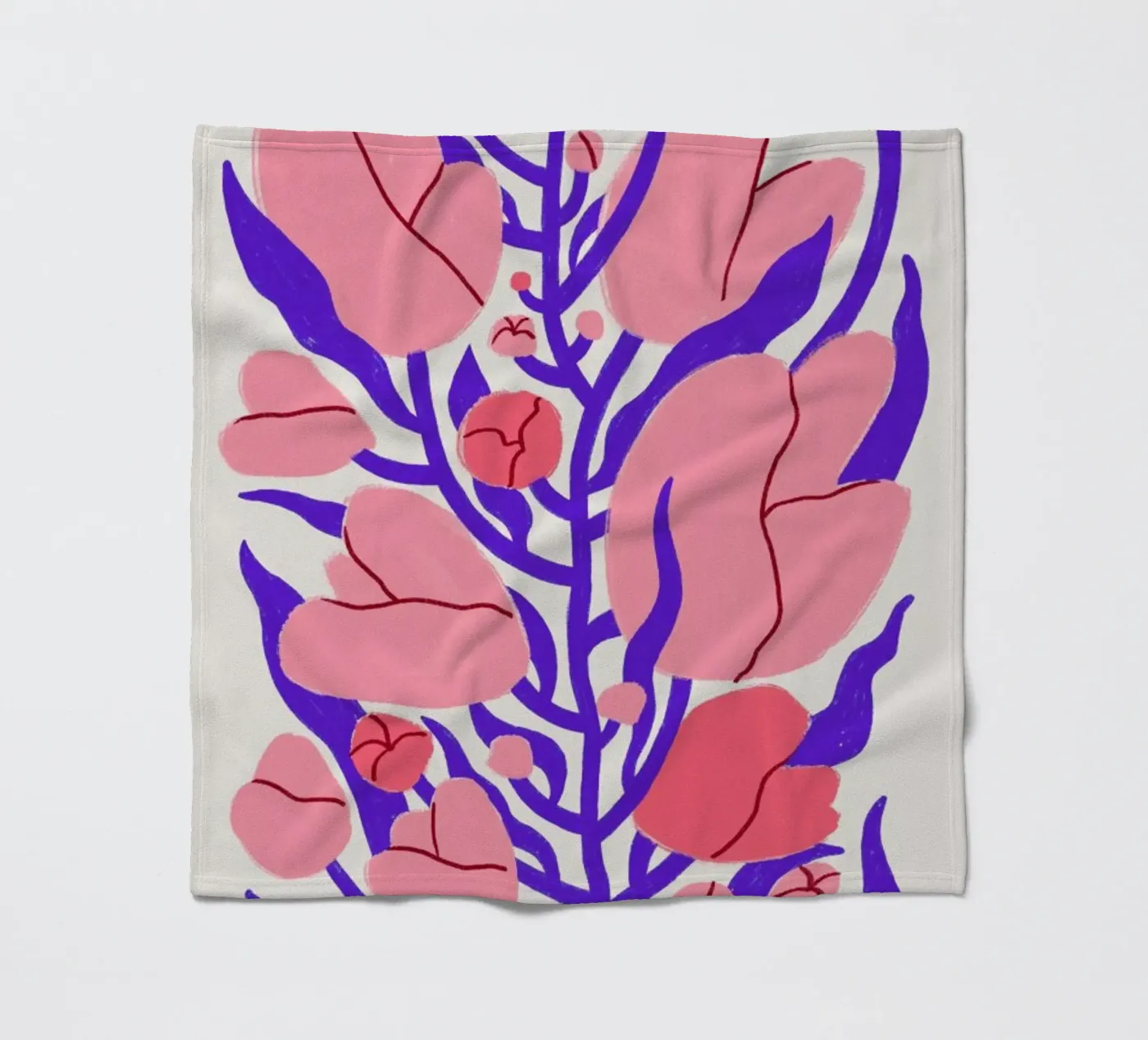 Summer Bloom Fleecedecke von Pure