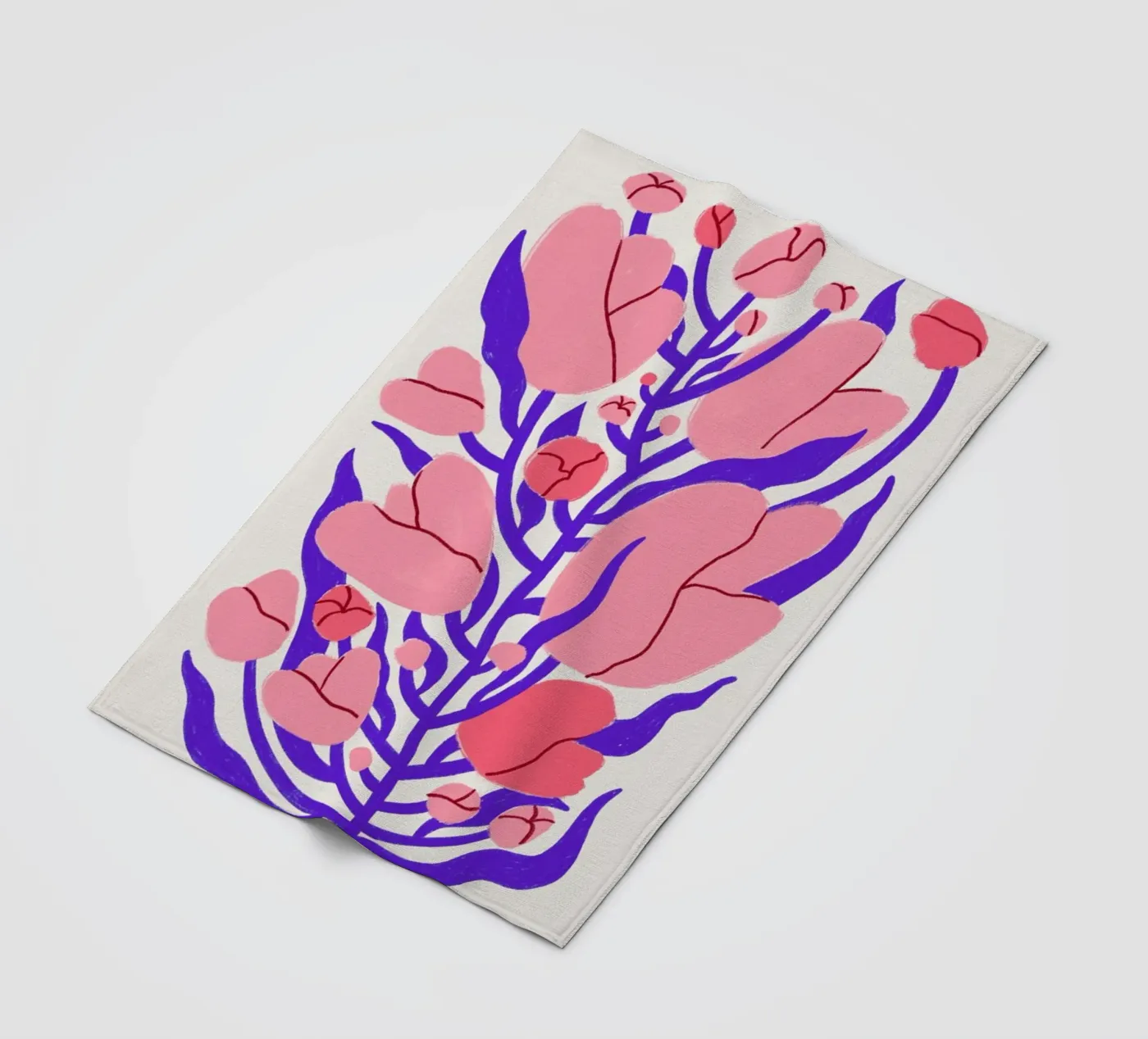 Summer Bloom Fleecedecke von Pure