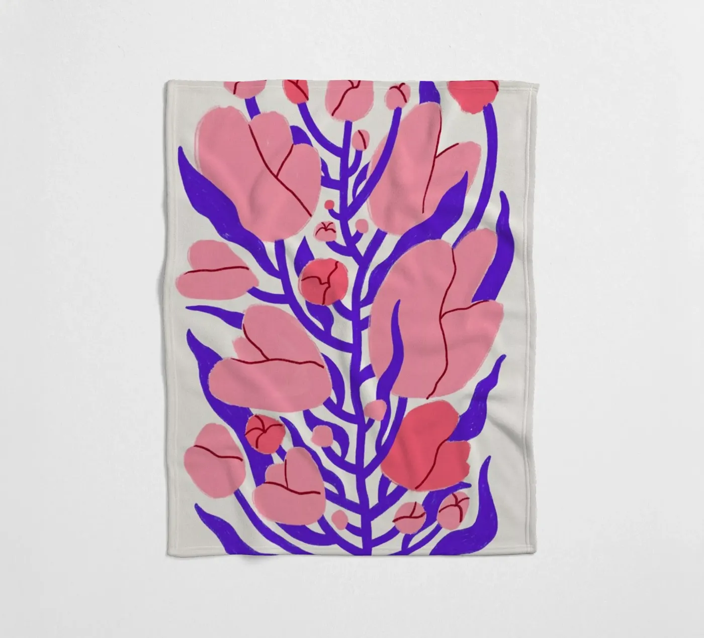 Summer Bloom Fleecedecke von Pure