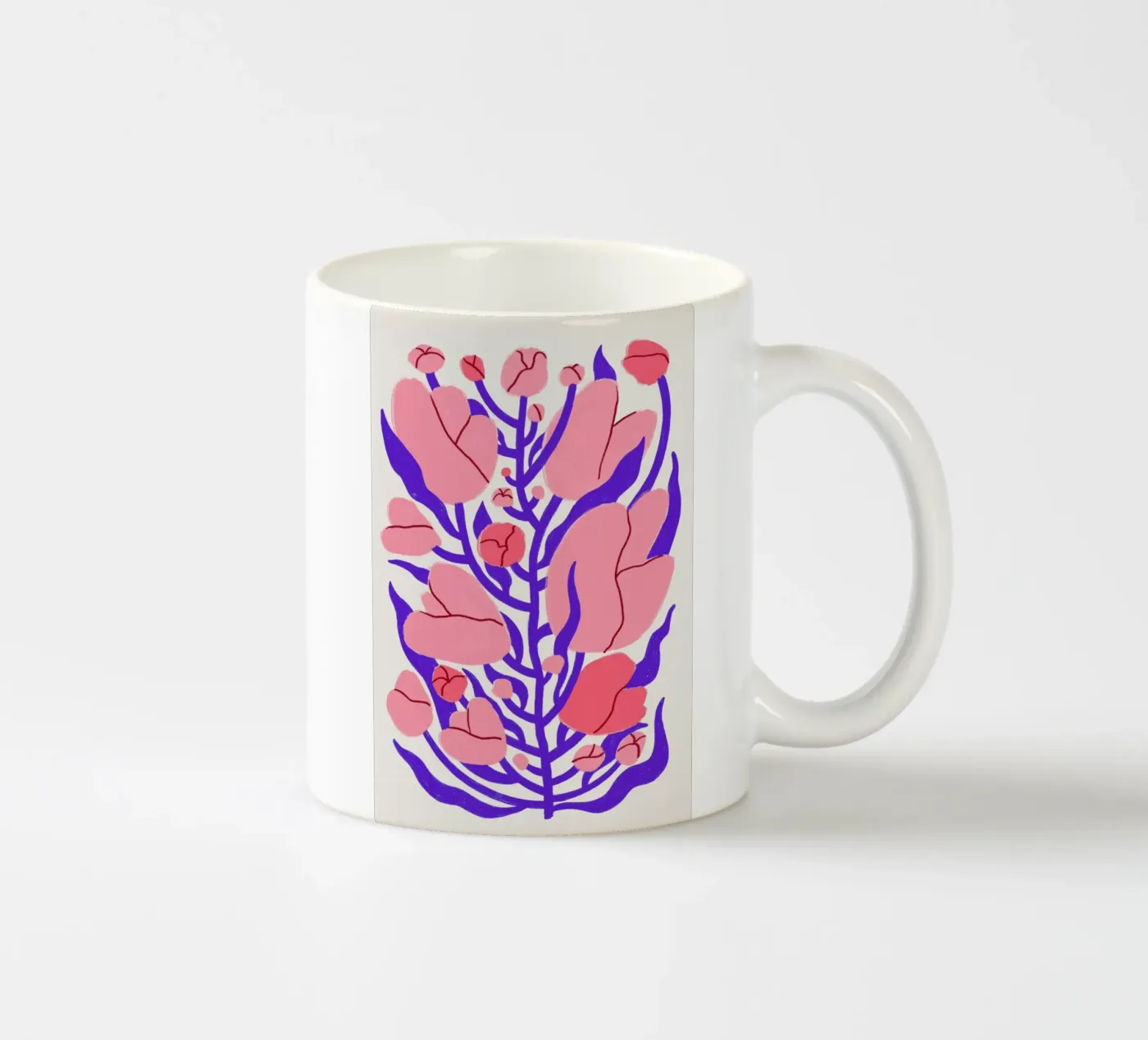 Summer Bloom ceramic mug by Pure