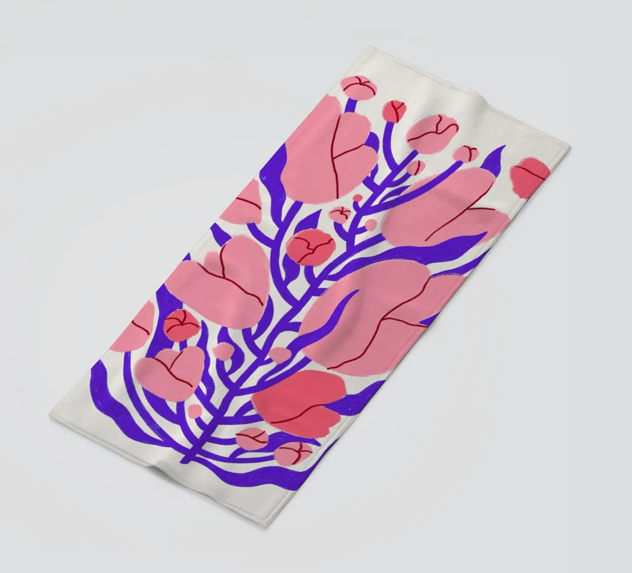 Summer Bloom beach towel by Pure