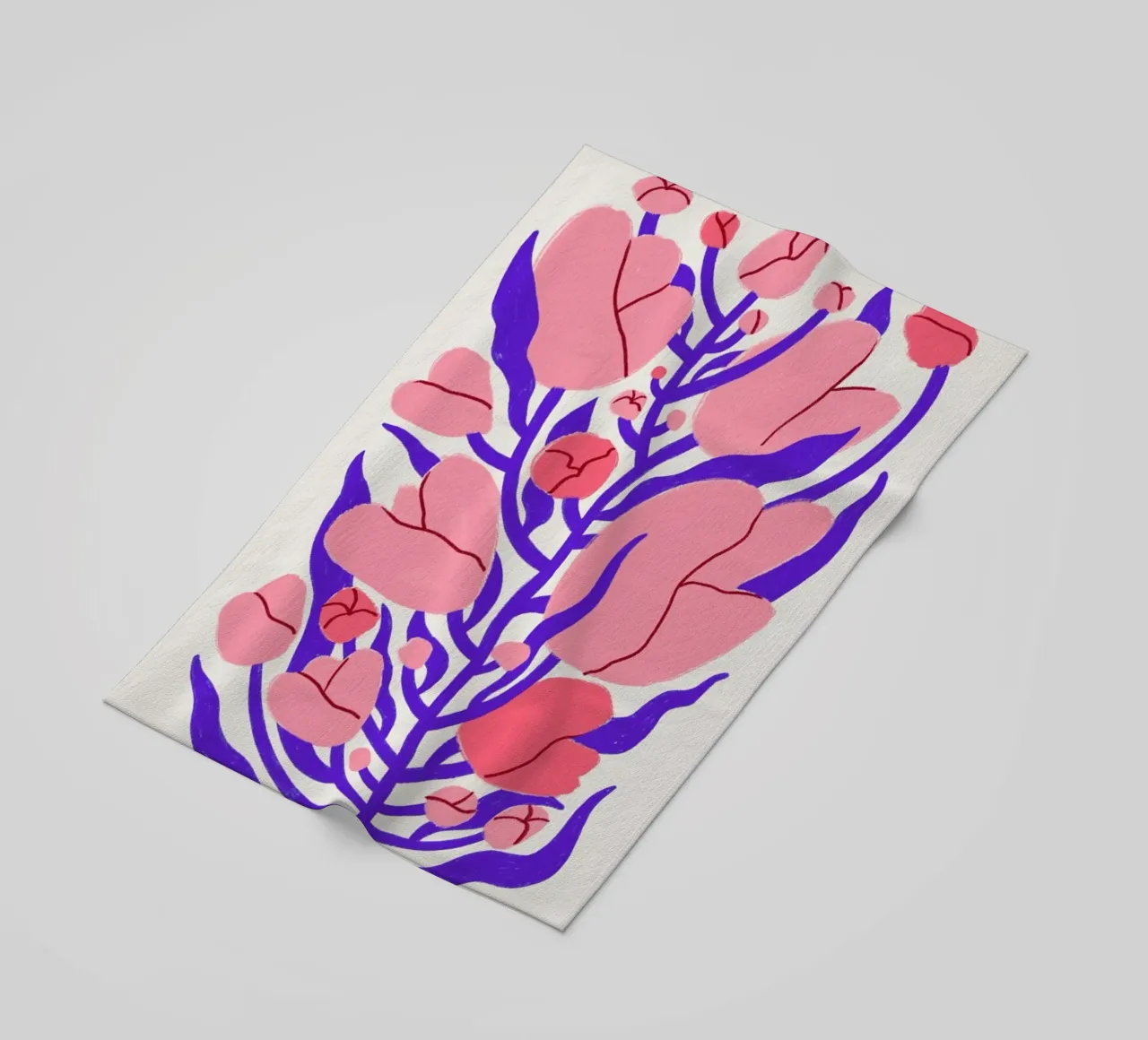 Summer Bloom beach towel by Pure