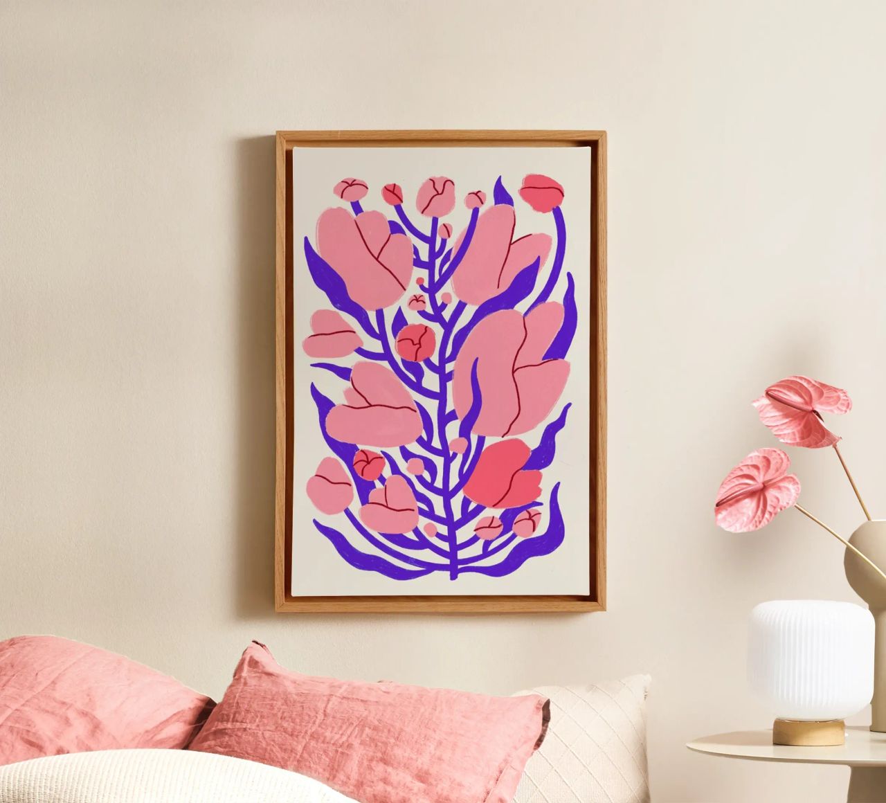 Summer Bloom Leinwand von Pure