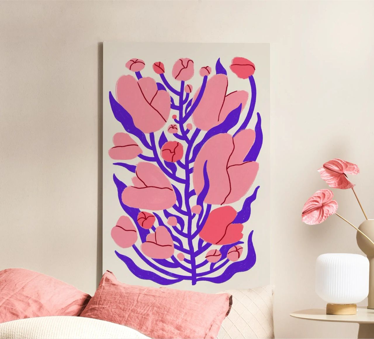 Summer Bloom Leinwand von Pure