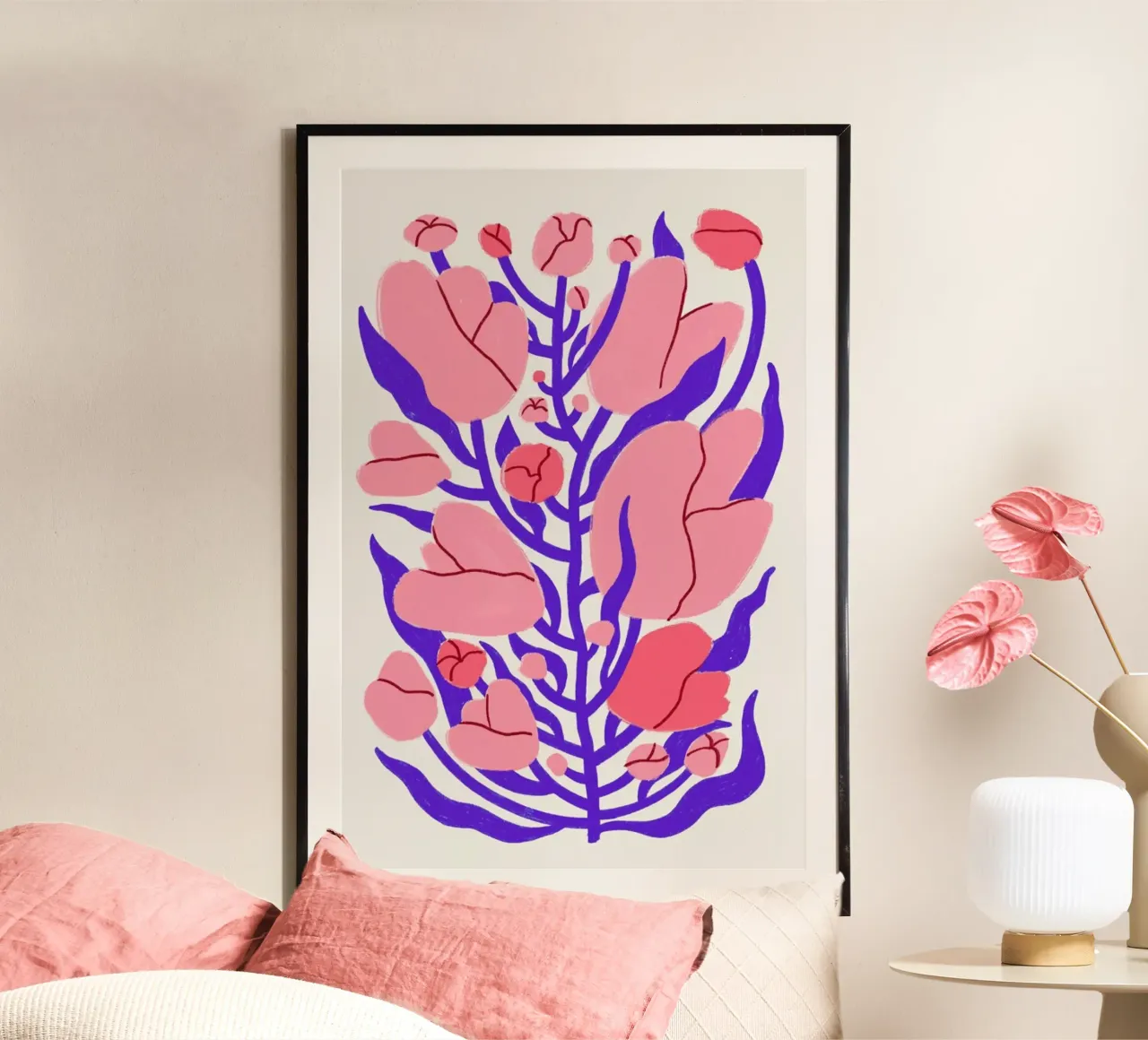 Summer Bloom poster van Pure