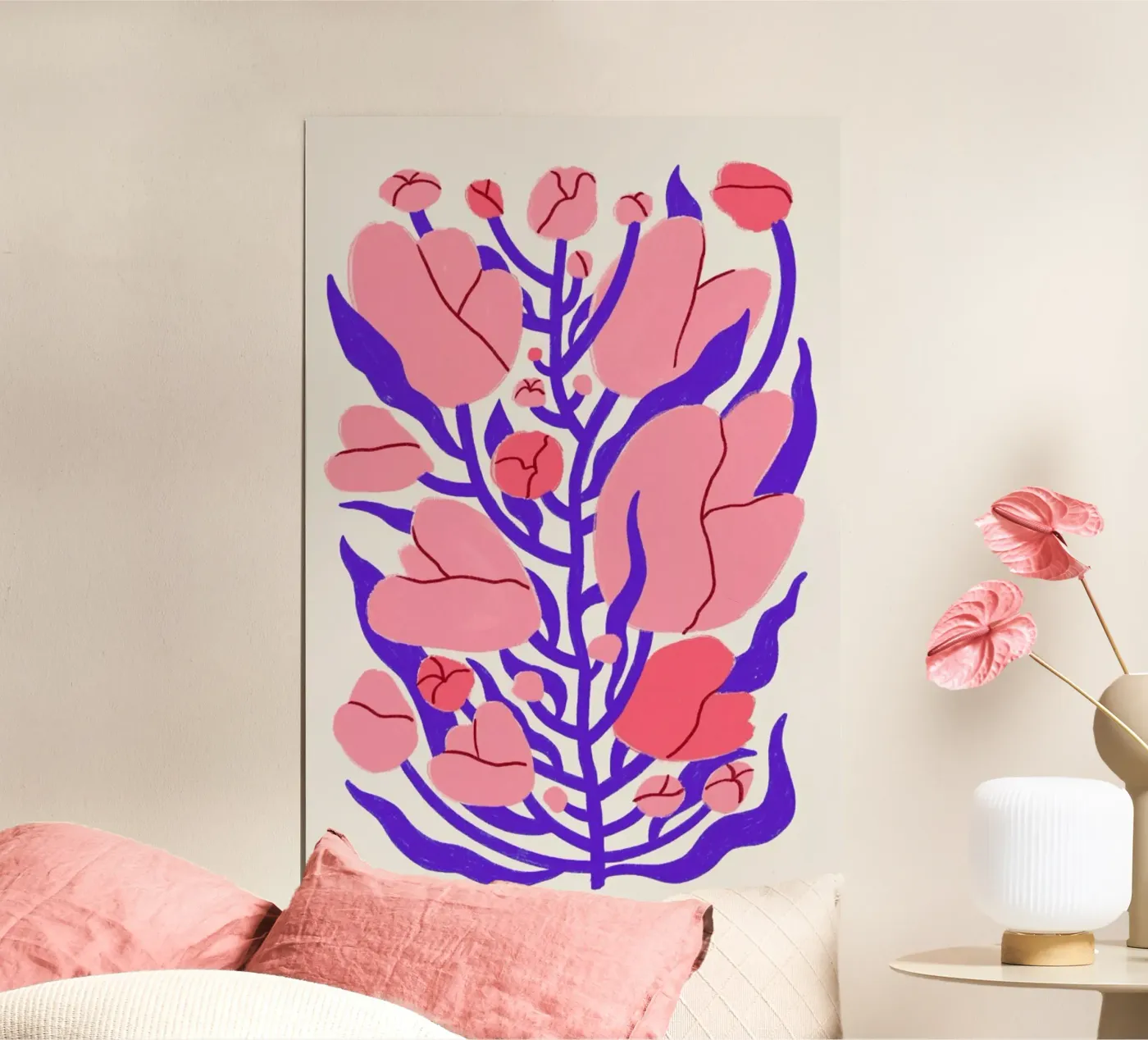 Summer Bloom poster van Pure