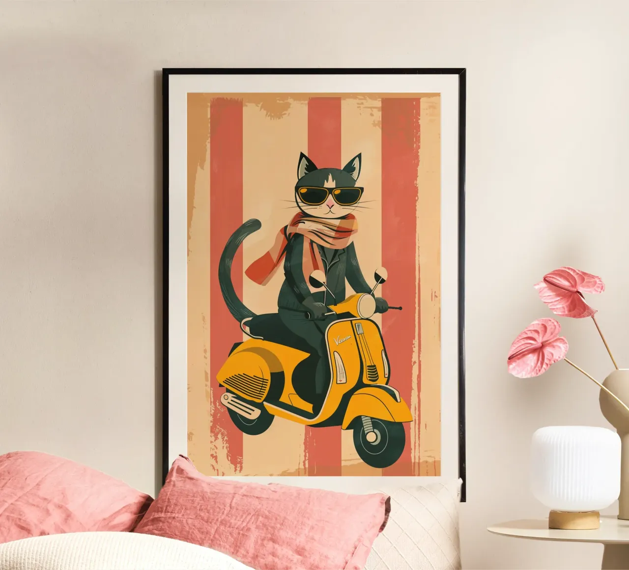 Confident Cat poster da wonderfolk