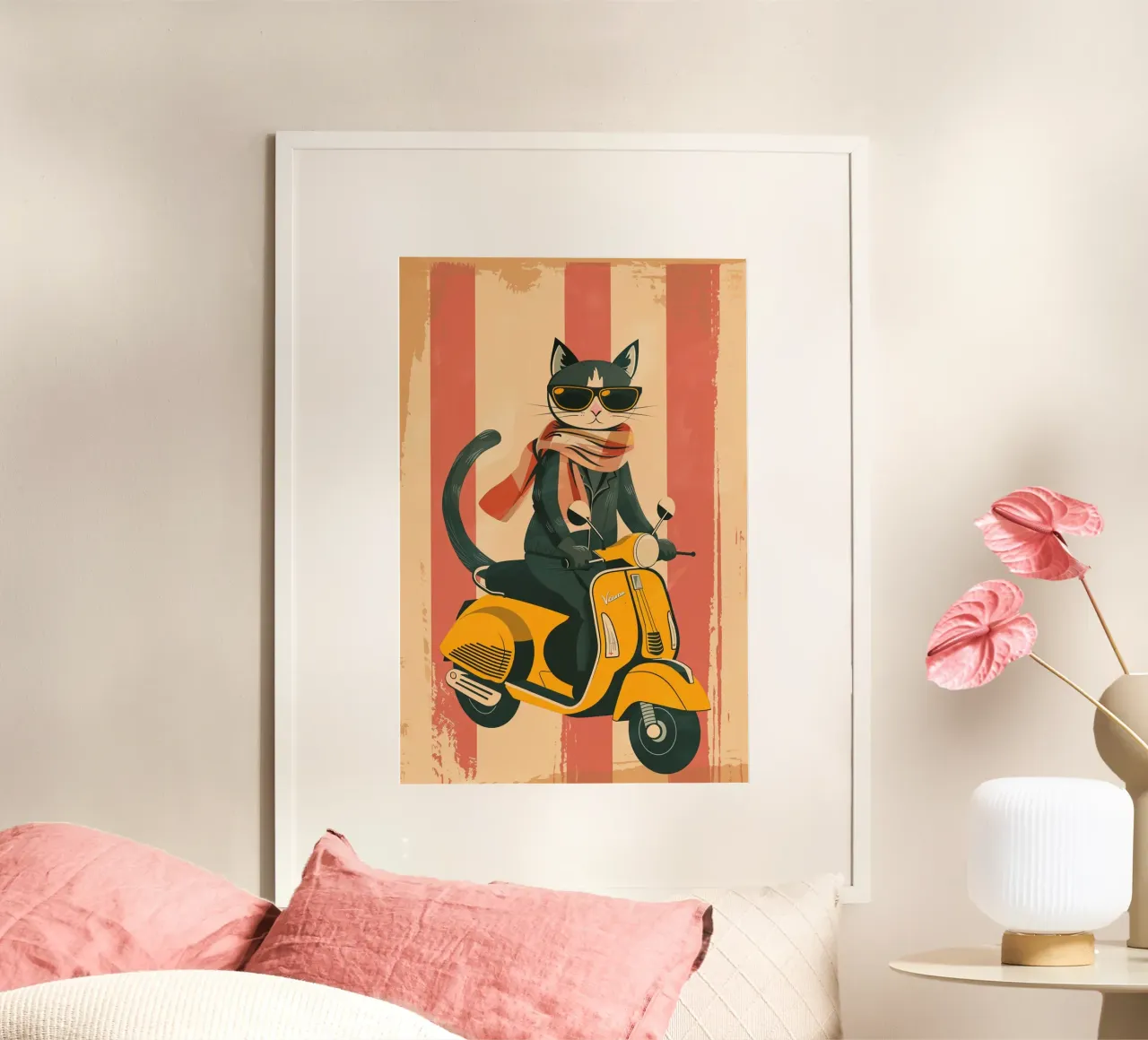 Confident Cat poster da wonderfolk