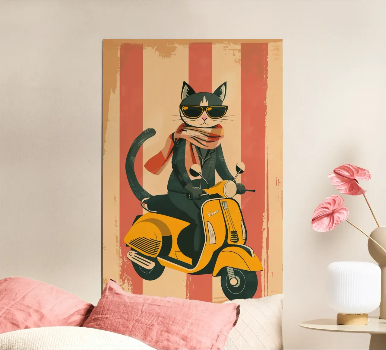 Confident Cat poster da wonderfolk