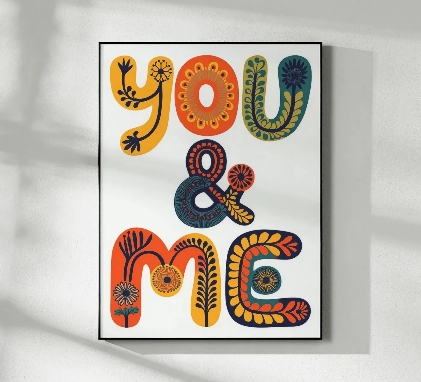 YOU & ME plexiglass da 20 Farben