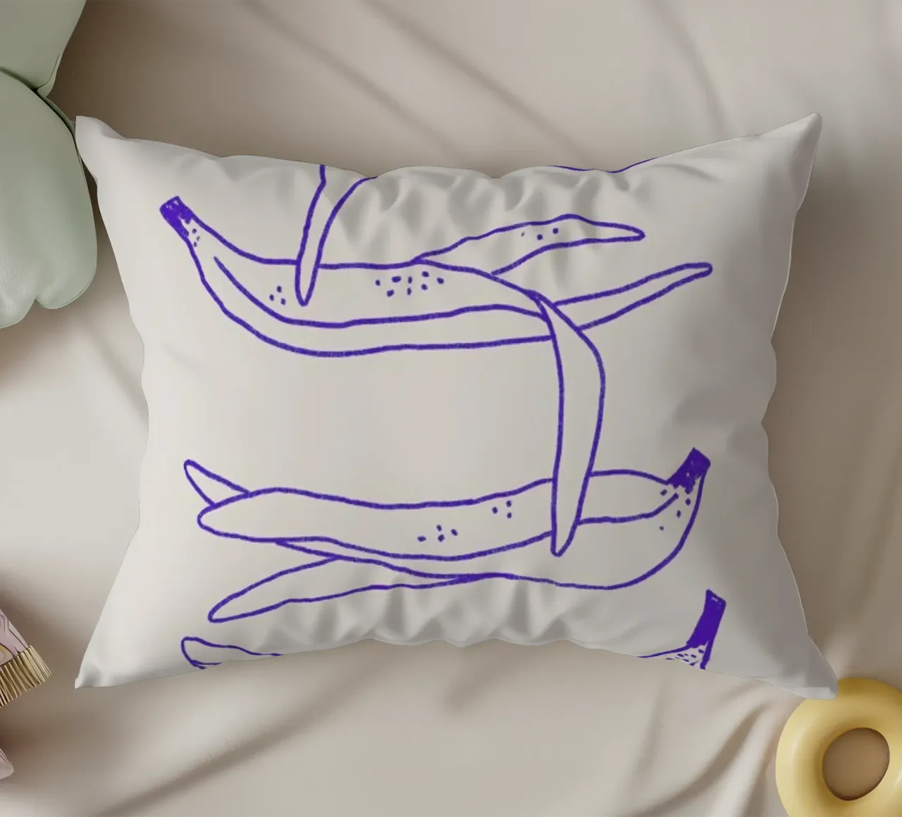 Peels decorative cushion by Pure