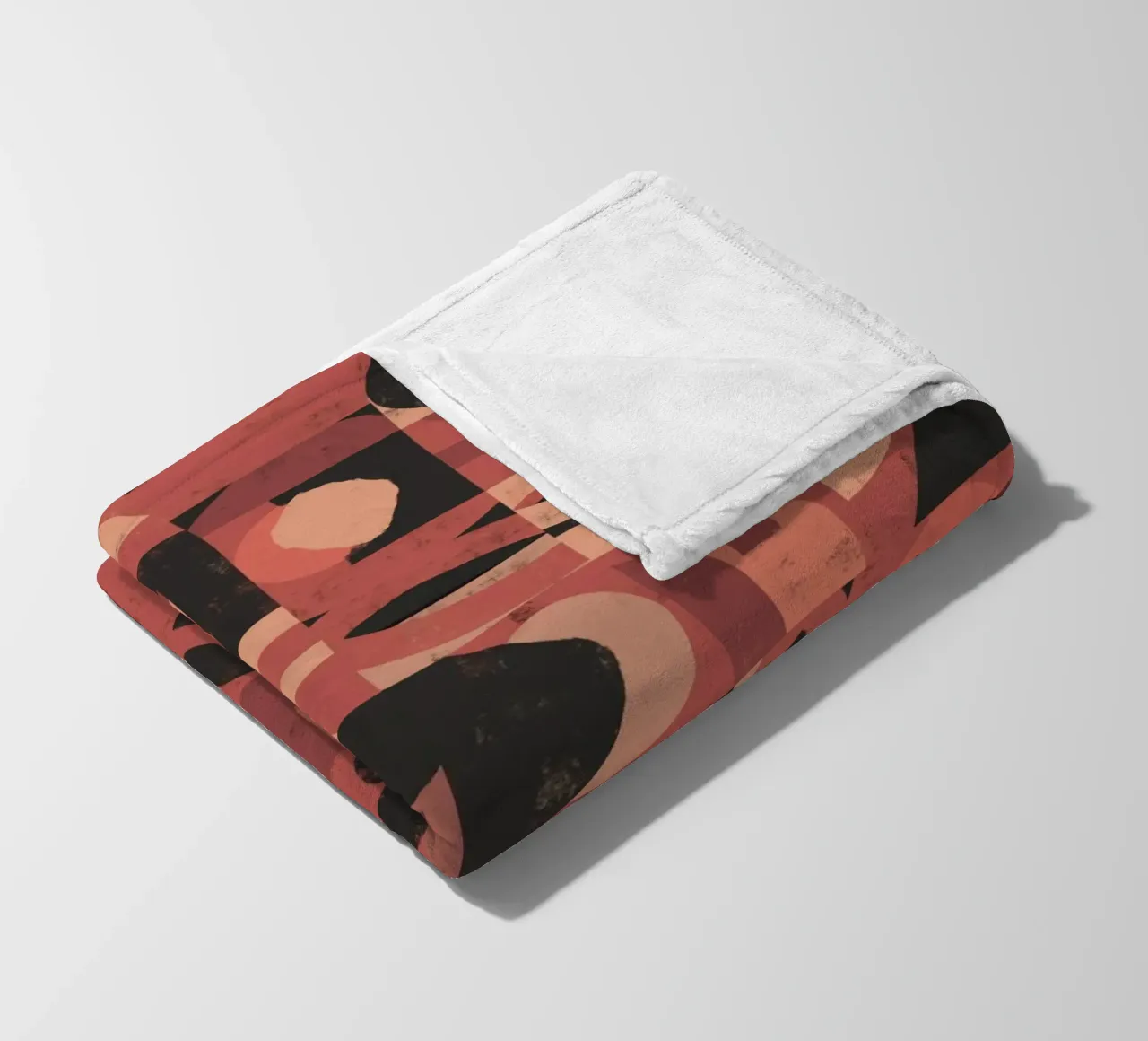 Disegno geometrico a piastrelle 10 coperta in pile da Little Dean